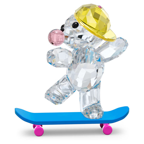 Swarovski Crystal Figurine Kris Bear Skaterbear -5619208
