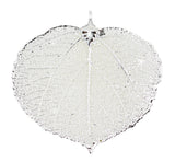 Real Leaf PENDANT ASPEN Dipped in Sterling Silver Genuine Leaf