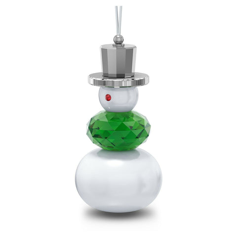 Swarovski Holiday Cheers Snowman Ornament, Green - 5596388