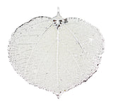 Real Leaf PENDANT ASPEN Dipped in Sterling Silver Genuine Leaf