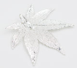 Real Leaf PENDANT Japanese Maple Dipped in Silver Genuine Leaf
