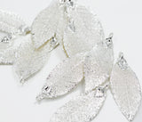 Real Leaf PENDANT ELM Dipped in Silver Genuine Leaf