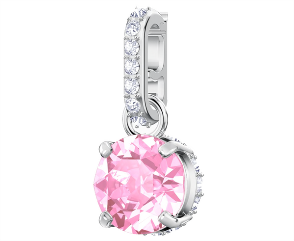 Swarovski Remix Collection strand, Round cut, White, Rhodium