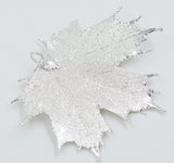 Real Leaf PENDANT Sugar Maple in Sterling Silver Genuine Leaf