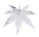 Real Leaf PENDANT Japanese Maple Dipped in Silver Genuine Leaf