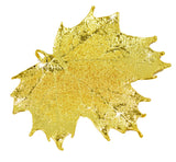 Real Leaf PENDANT Sugar Maple in 24k Yellow gold