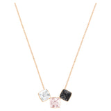 Authentic Glance Necklace Multicolored, Rose gold-5559862