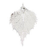 Real Leaf PENDANT BIRCH Dipped in Silver Genuine Leaf