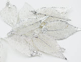 Real Leaf PENDANT EVERGREEN Dipped in Silver Genuine Leaf