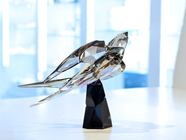 Swarovski Crystal online Figurine Three Birds on Frosted Branch Swallows 892039 (GS3)