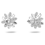 Swarovski Eternal Flower stud earrings Flower, Pink, Mixed metal -5642873