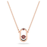 Swarovski Sparkling Dance Pendant, Red, Rose Gold-Tone Plated -5620550