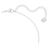 Swarovski Lilia necklace Butterfly, White, Rhodium plated -5636421