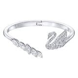 Swarovski Jewelry SWAN LAKE BANGLE Bracelet, Rhodium plated, Large- 5258397