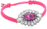 Swarovski By Shourouk Crystal Jewelry Bracelet Pink #5019150