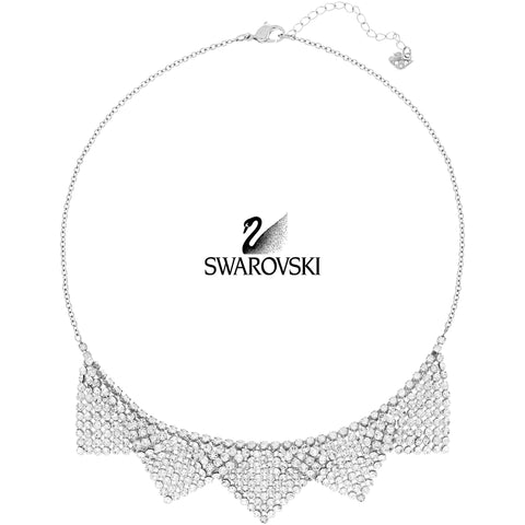 $180 Swarovski Clear Crystal BEST Necklace #5080963 New - Zhannel
 - 1