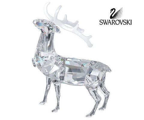 Swarovski Crystal Figurine CHRISTMAS STAG #1133076 - Zhannel
 - 1