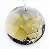 SWAROVSKI Amber Crystal 2010 SCS Window EARTH ORNAMENT Suncatcher #1003284 - Zhannel
 - 3