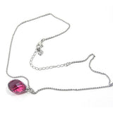 Swarovski Pink Crystal JEWELRY TWISTY Rose PENDANT Necklace #1182707 - Zhannel
 - 2