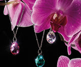 Swarovski Pink Crystal JEWELRY TWISTY Rose PENDANT Necklace #1182707 - Zhannel
 - 3