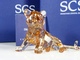 Swarovski Color Crystal Animal Figurine TUGER CUB SITTING #1016678 - Zhannel
 - 3