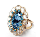 Swarovski Crystal Jewelry RING AZORE Sz 52 Small 6 #5037463 - Zhannel
 - 2