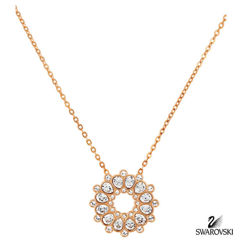 Swarovski ASSET Necklace Pendant Rose Gold #5048035 – Zhannel