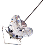 Swarovski Clear Crystal Figurine LARGE MOUSE Spring Cold Tail #7631 NR 040 000 - Zhannel
 - 2
