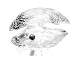 Swarovski Clear Crystal Figurine Large Pearl Oyster with Black Pearl #5075913 - Zhannel
 - 2