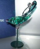 Swarovski Crystal Figurine BOALI Antique Green Object Bird #275575 - Zhannel
 - 2