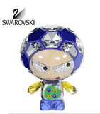 Swarovski Colored Crystal Figurine ELIOT Soccer #5055930 Box New - Zhannel
 - 1