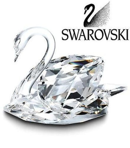 Swarovski Crystal Figurine LARGE Swan NEW Retired - Zhannel
