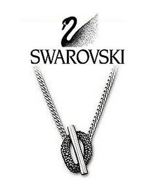 Swarovski MANHATTAN Sterling Silver PENDANT NECKLACE 1065966 Black Crystal - Zhannel
 - 1