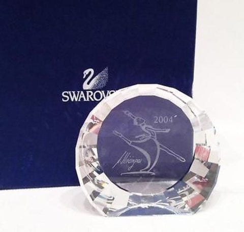 Swarovski SCS 2004 Magic of Dance Crystal Paperweight "Anna" Large 60mm #660295 - Zhannel
