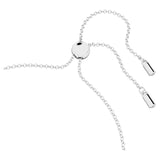 Swarovski Infinity Bracelet Infinity and Heart, White, Rhodium plated, M - 5524421
