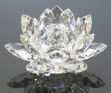 Swarovski Clear Crystal Figurine WATERLILY CANDLE HOLDER Small #11867
