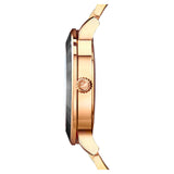 Swarovski OCTEA LUX Watch Metal bracelet, Black, Rose gold-tone -5414419