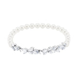 Swarovski LOUISON Pearl BRACELET, Medium, Rhodium -5422684