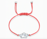 Swarovski POWER COLLECTION FLOWER BRACELET, Red, Stainless Steel - 5523170