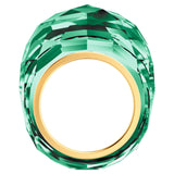 Swarovski NIRVANA Ring Green, Gold-tone finish, Medium 55/7 -5432202