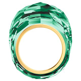 Swarovski NIRVANA Ring Green, Gold-tone finish, Large/58/8 -5474365