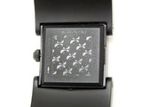 Swarovski Jewelry CRYSTALLINE BANGLE WATCH Black Stainless Steel #5027136