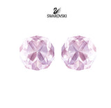Swarovski Rosaline Crystal POINTS OF LIGHT  Pierced Earrings Studs #5136661