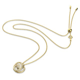 Swarovski Generation Pendant Necklace, White, Gold-tone Plated - 5636511