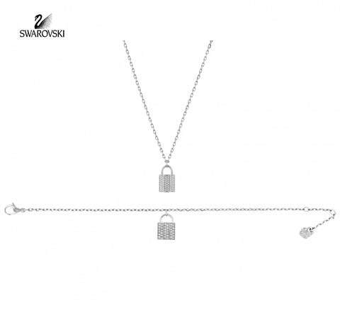 Swarovski Set CASE Necklace Bracelet Padlock #5120621 – Zhannel