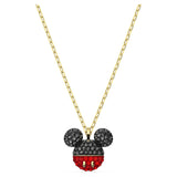 Swarovski MICKEY PENDANT Necklace, Black, Gold Tone - 5559176