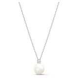 Swarovski Treasure necklace White, Rhodium plated- 5563288