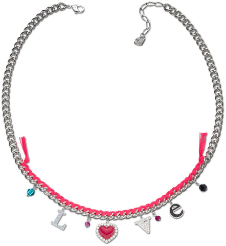 $180 Swarovski Crystal Necklace LOVE SERENADE #1160551 New