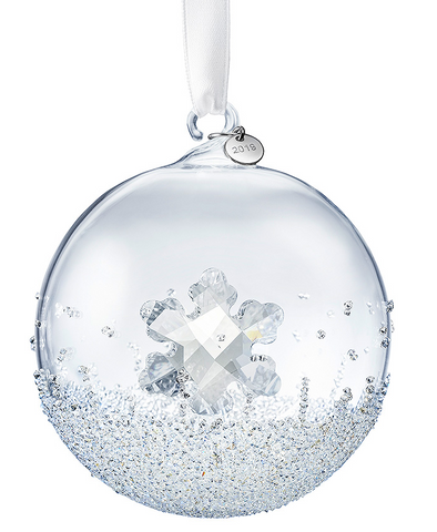 Swarovski Christmas Ornament CHRISTMAS BALL 2019 Snowflake-5453636