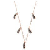 Swarovski Jewelry NAUGHTY CHOKER, Black, Rose-gold -5497874
